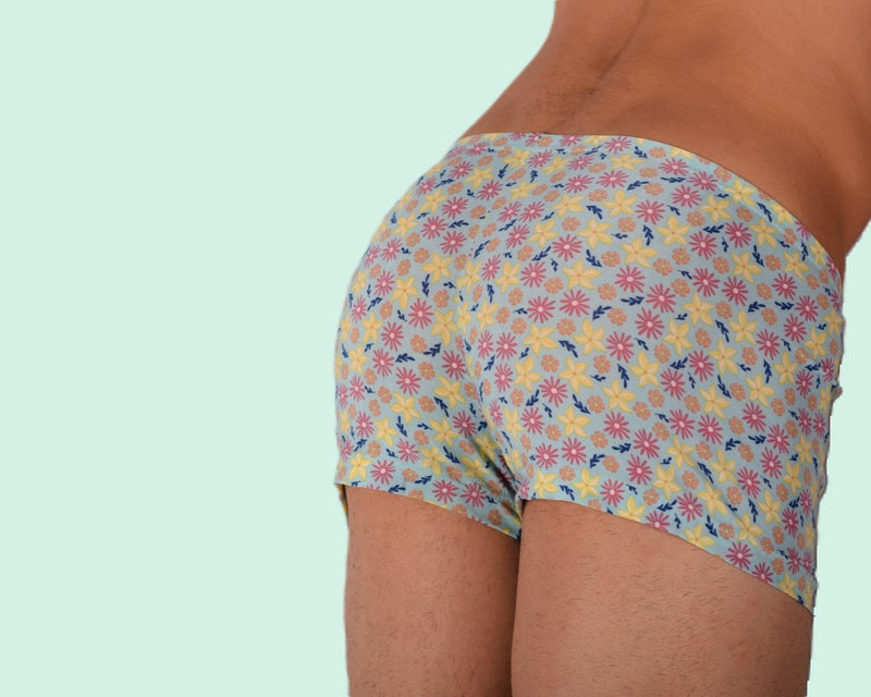 XS/S SMU Sous-vêtements hipster pour hommes Imprimé menthe 43114 MX12