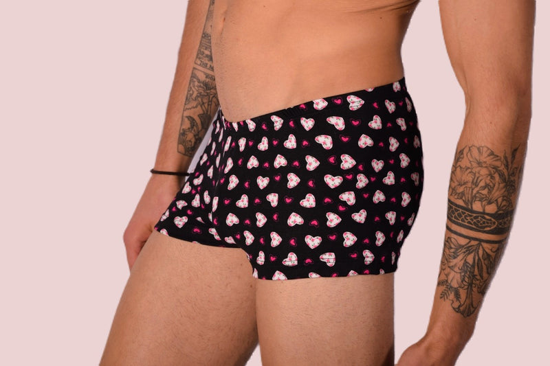 XS/S Mini Boxer SMU Hipster Fleurs Cœurs 43120 MX12