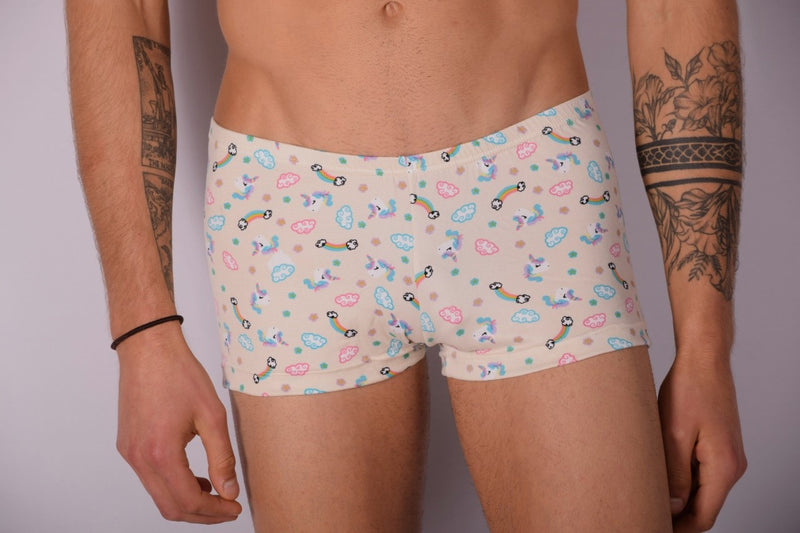 XS/S SMU Sous-vêtements hipster pour hommes Arc-en-ciel 43129 MX12