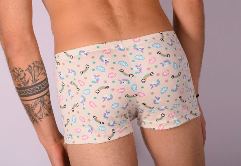 XS/S SMU Sous-vêtements hipster pour hommes Arc-en-ciel 43129 MX12