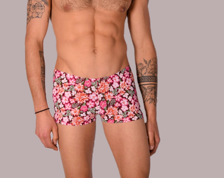 XS/S SMU Mens Hipster Underwear Flowers 43133 MX12