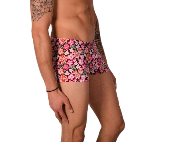 XS/S SMU Sous-vêtements hipster pour hommes Fleurs 43133 MX12