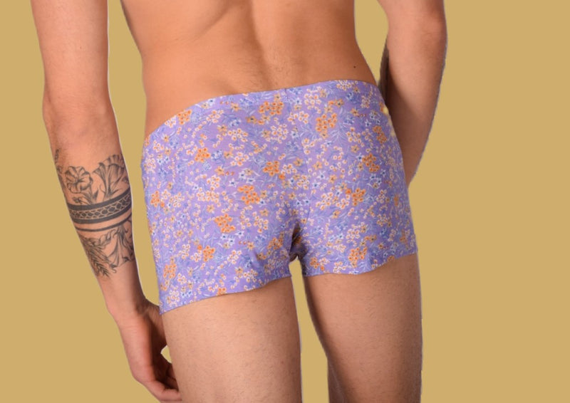 XS/S Mini-Boxer SMU Hipster Sous-vêtements Fleurs 43138 MX12