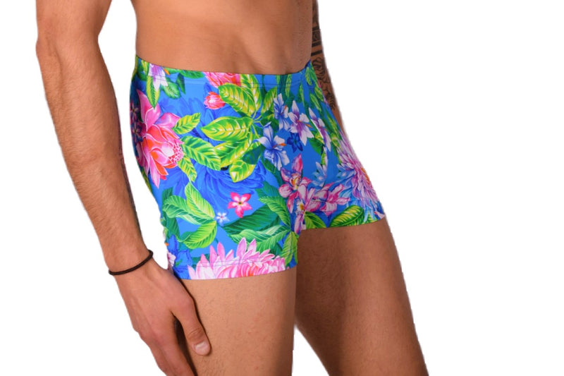 XS/S SMU Sous-vêtements de bain hipster pour hommes Fleurs 43140 MX12