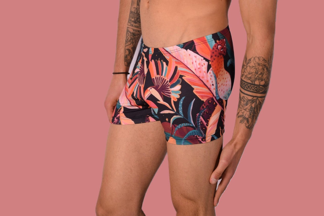 XS/S SMU Mens Hipster Underwear Wild Print 43146 MX12