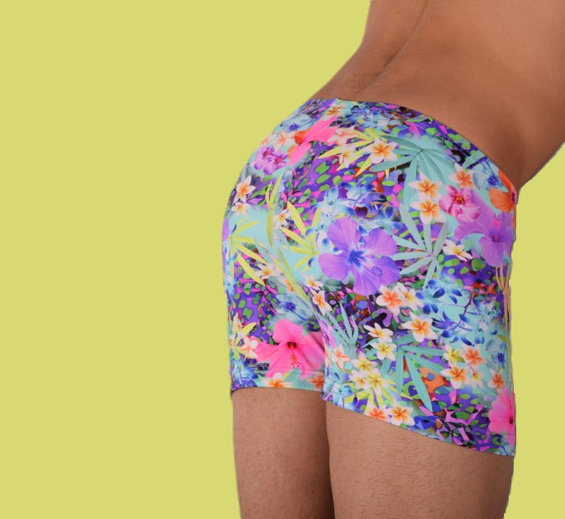 XS/S SMU Sous-vêtement de bain hipster pour hommes abstrait 43148 MX12