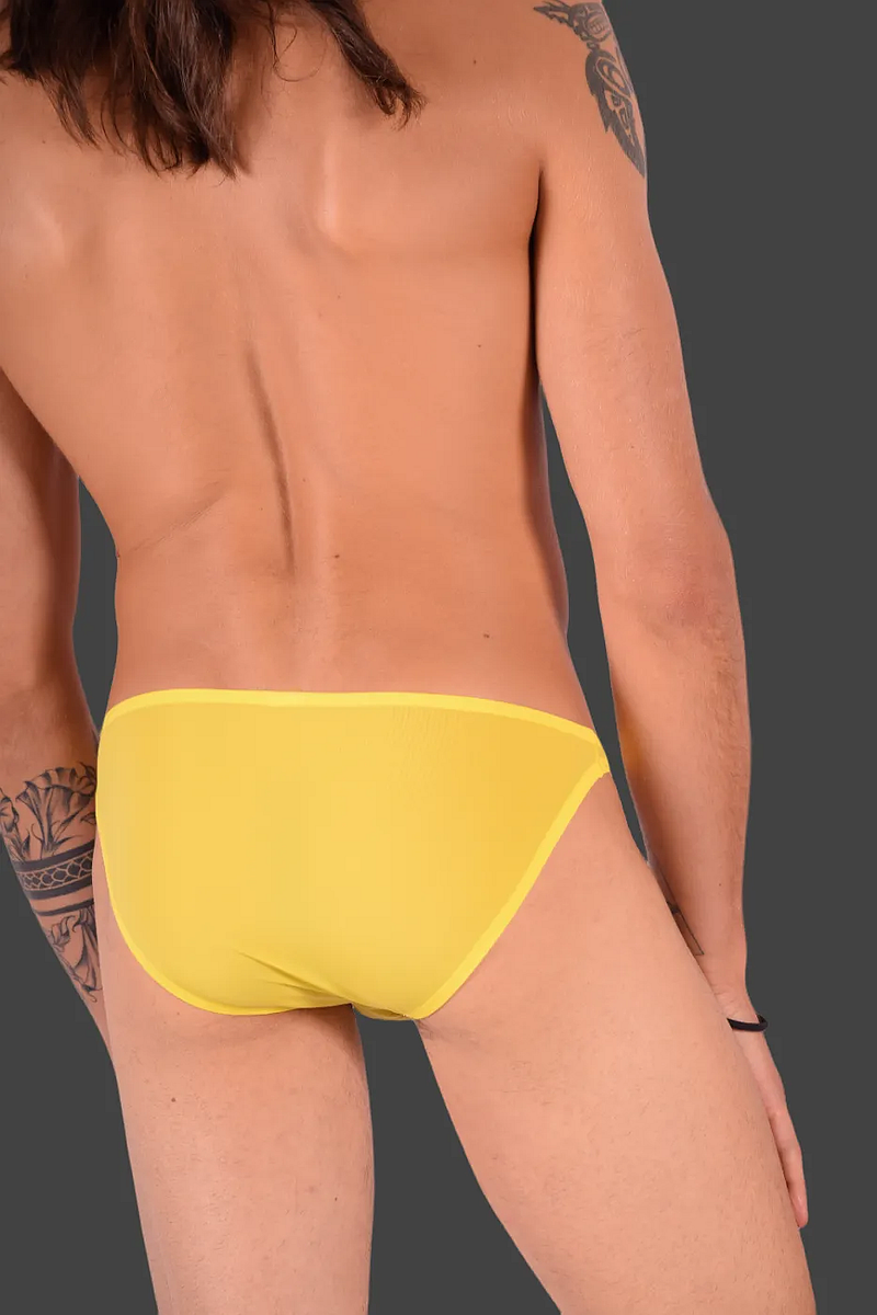 SMU Teaser Mini Briefs Ultra-Soft Fabric Yellow 40603 H61