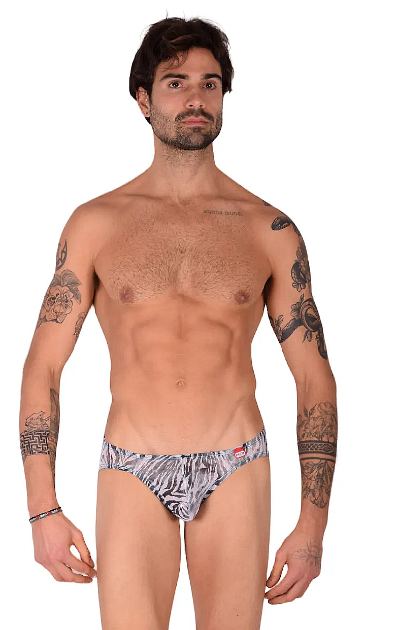 PIKANTE Slip Érotique Taille Basse Lean Cut Slip Stetch Lisse Microfibre 0503 4