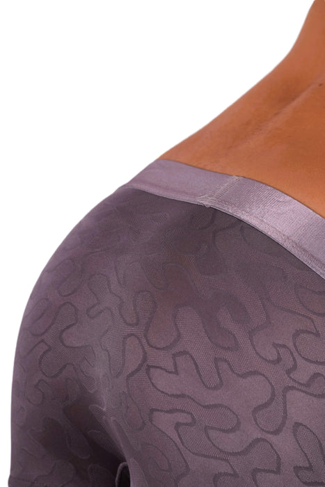 SMU Boxer Sheer Skin Molding Hipster Grey 100715 H63