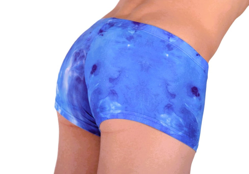 SMU Proud Mini Boxer Brief Sporty Cut Blue Multi P01005 H48