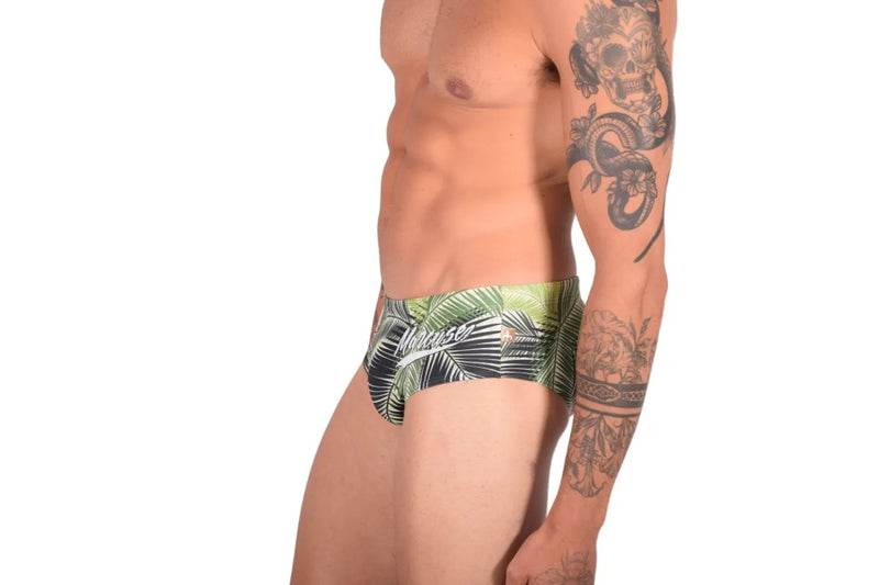 Marcuse Havana Maillot de bain Tropics Maillot de bain Tissu italien Vert 8517 3