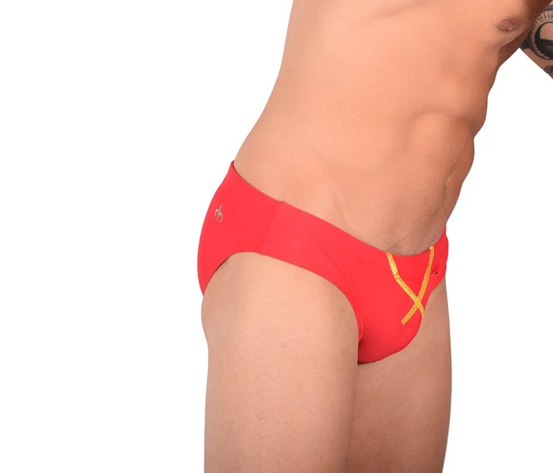 Marcuse MARX Swim Briefs Swimwear 12018 Red 1
