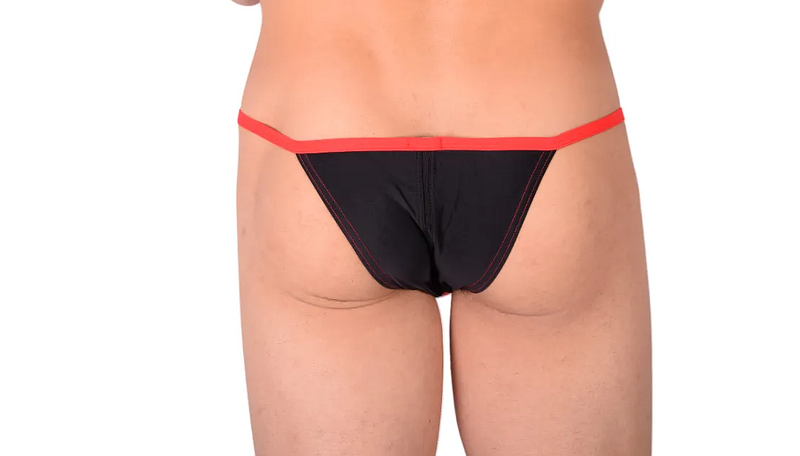 XL Mate Beautiful Micro Brief Red Black 32/34 4