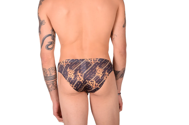 PIKANTE Sly Castro Briefs Shaped Pouch Black Brief 8723 2