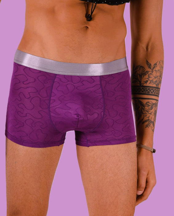 SMU Boxer Sheer Skin Molding Hipster Purple 100715 H62