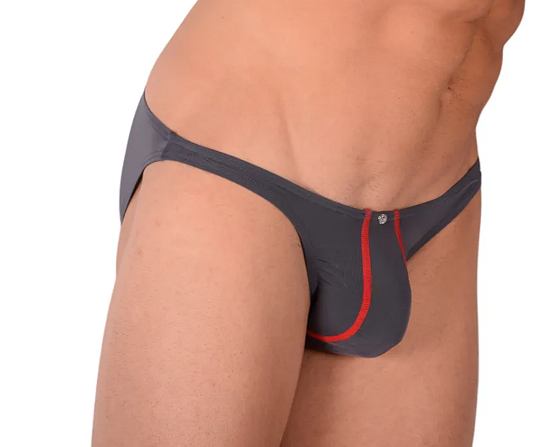 SMU Teaser Mini Briefs Grey 40603 H56