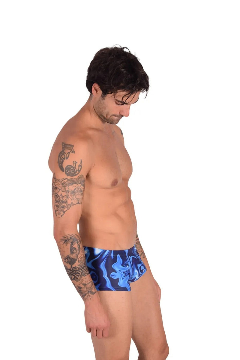 SMU Catch-Me Mini Boxer Coupe Sport Mix-Bleu P01005 H49