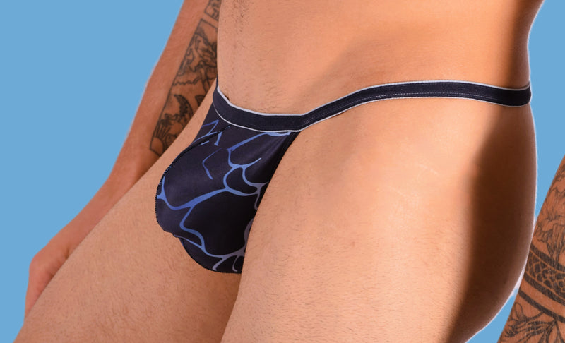 SMU String Artistic Tanning G-String Navy H10