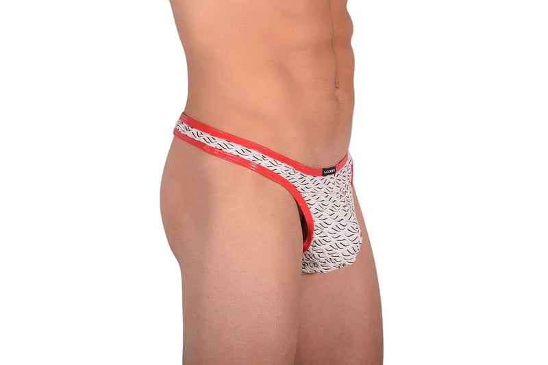 XL Thong WOJOER WHITE WAVES PUSH THONG STRING 342B55 6