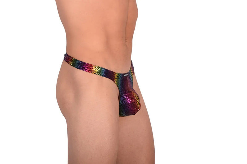 LARGE WOJOER String SCHMALISSIMO Rainbow Reptile Thong 398E700 3