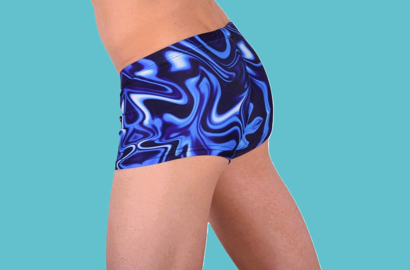 SMU Catch-Me Mini Boxer Brief Sports Cut Mixed Blue P01005 H49