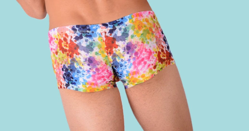 SMU Splash Boxer Brief Hipster Multicolor P01605 H40