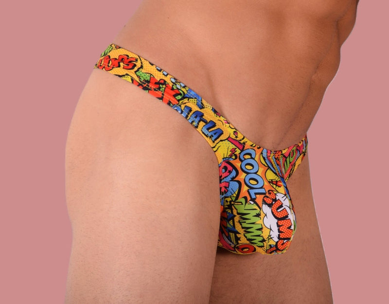 SMU Verbal Swim Thongs Multicolor P01204-H34