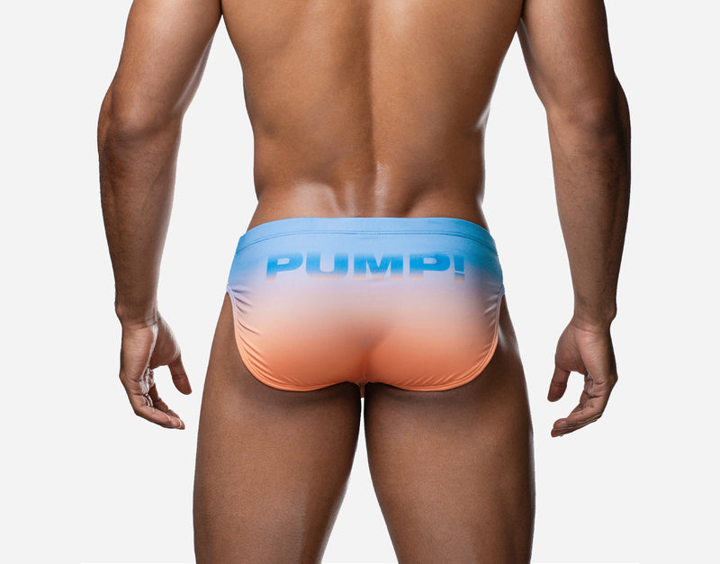 PUMP! Sundown Swim Brief UPF 50 Microfiber Quick-Dry Swimwear 13033 15