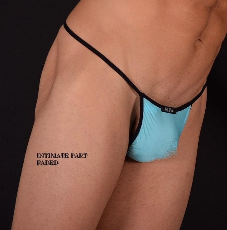 Small Gregg Homme Turquoise G-String 22B 3009