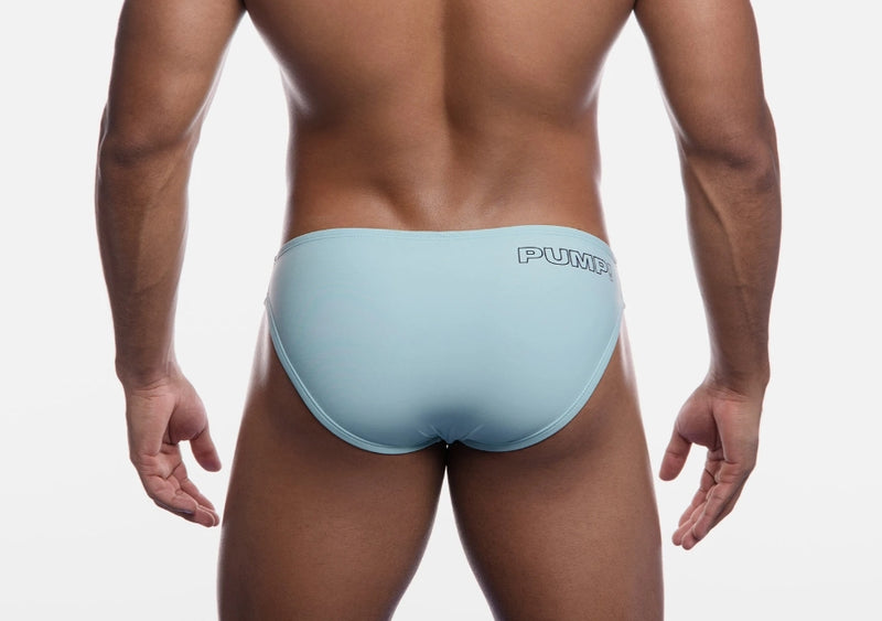 POMPE! Slip de bain Water Cheeky Soft Nylon Swimwear UPF 50+ Sarcelle 13010 P12