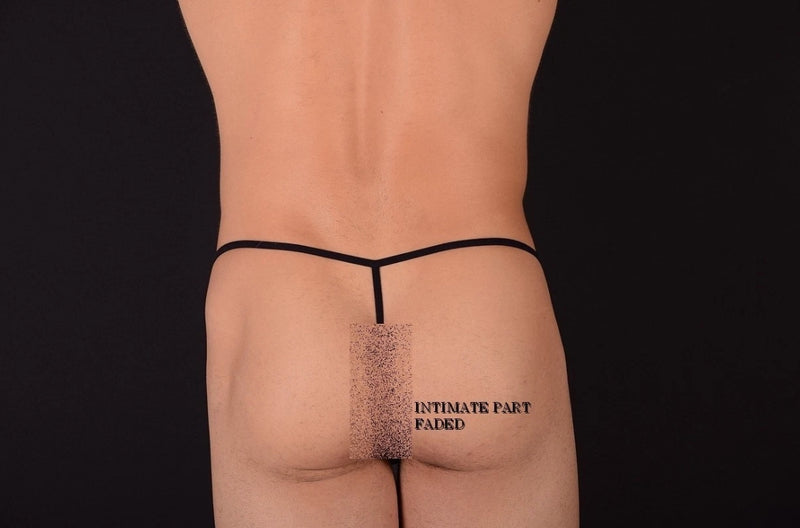 Small Gregg Homme string Collectable Gray G-String 3015 22B