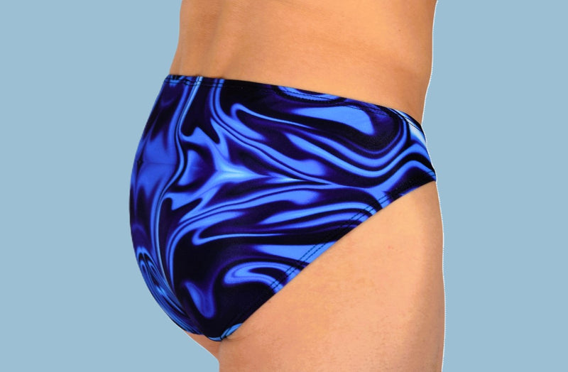 SMU Catch-Me Mini Brief Blue-Mix Speedo Cut 01903 H26