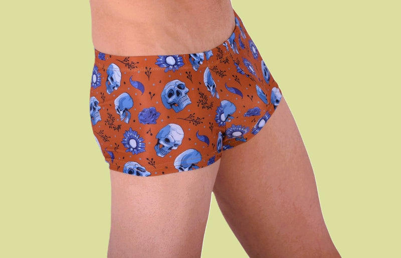 SMU Mini Hipster Skulls Tissu Doux Cuivre P01005 H44