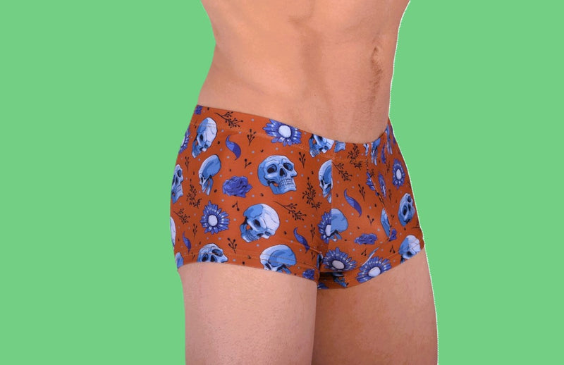 SMU Mini Hipster Skulls Tissu Doux Cuivre P01005 H44