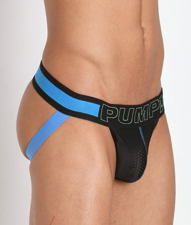 PUMP! Jock SONIC Élastique Noir Mesh Coton Jockstrap 15022 P40
