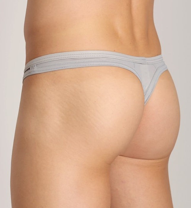 Gregg Homme Thong Beyond Doubt Mesh Fabric Tangas Pewter 110224 102