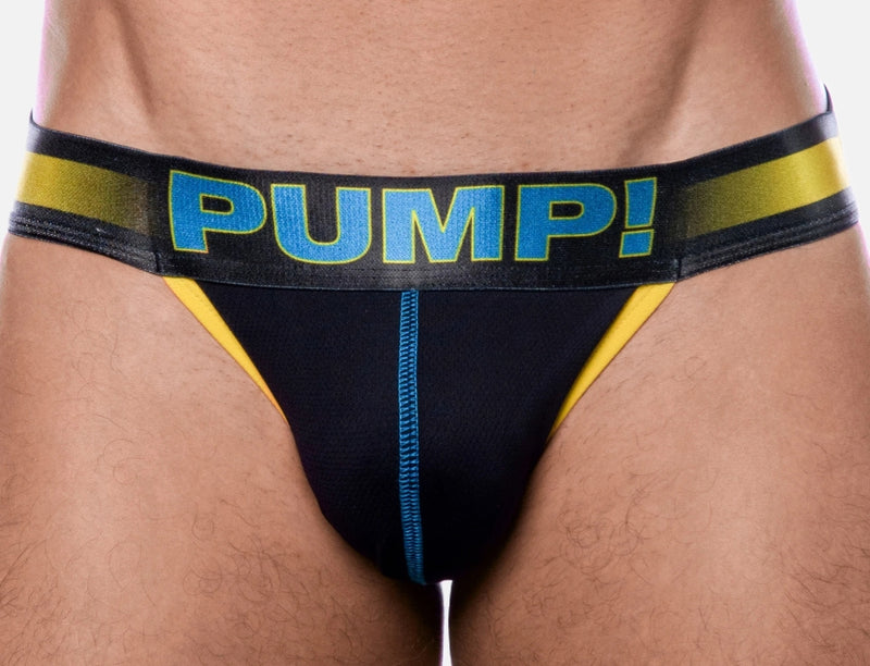PUMP ! Slip PLAY Slip Side-Cut en Coton Lycra Doux Jaune 12055 P16