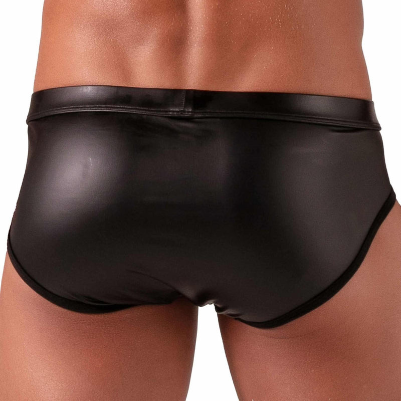 Absolu Male By TOF PARIS Master Briefs With Secret Pocket Optimal Pouch in Black4