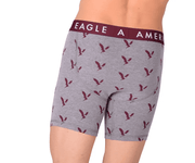 American Eagle Grey Eagles Fly Front Boxer Brief AE15
