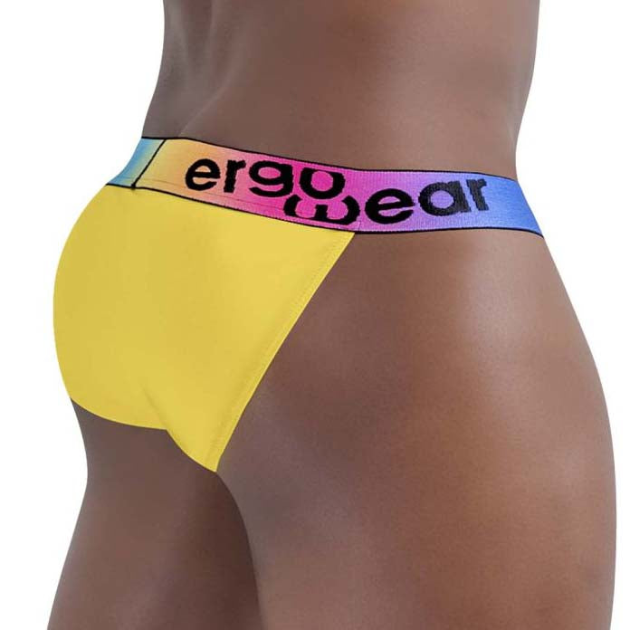 ErgoWear Low-Rise Bikini Brief MAX SE Pride Briefs Yellow 1439 78