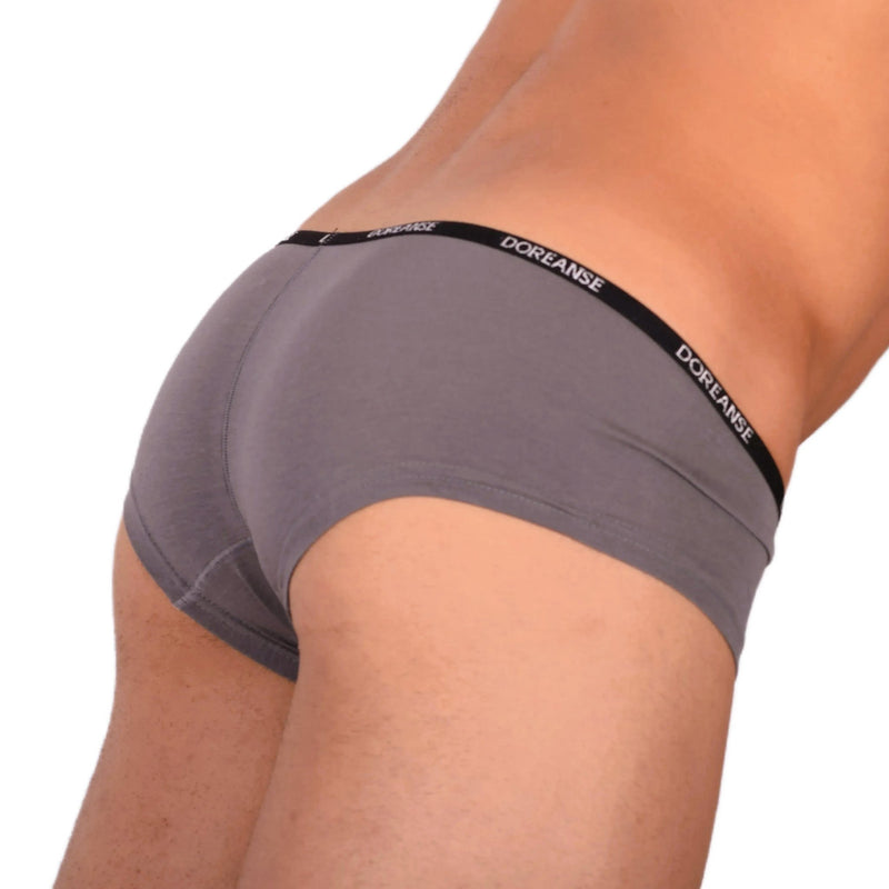 Boxer DOREANSE Hipster Mini Trunk Micro - Modal Grey 1781 73