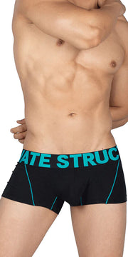 Boxer Private Structure Modality Trunks Black/Turquoise 4182 53