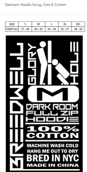 BREEDWELL Darkroom Hoodie Unique Zippers Heavy - Weight Knit Cotton Vest in Black10