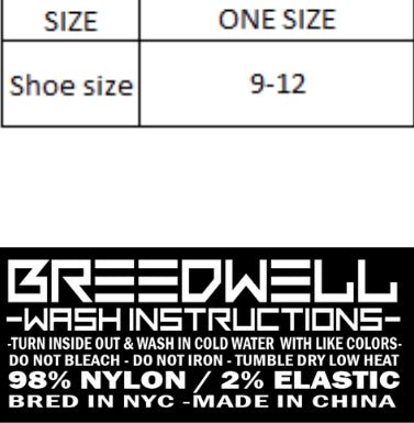 BREEDWELL Hypnotix Nylon Socks Long Knee High Neon Orange6