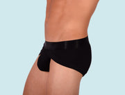 Briefs SMU Sexy Fashion Brief Black 87657 MX122