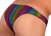 Doreanse Bikini Disco Briefs Low - Rise & Lean Cut Brief In Rainbow 1373 123