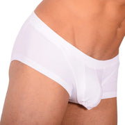 DOREANSE Boxer Adonis Hipster Trunk Soft Cotton White 1750 813