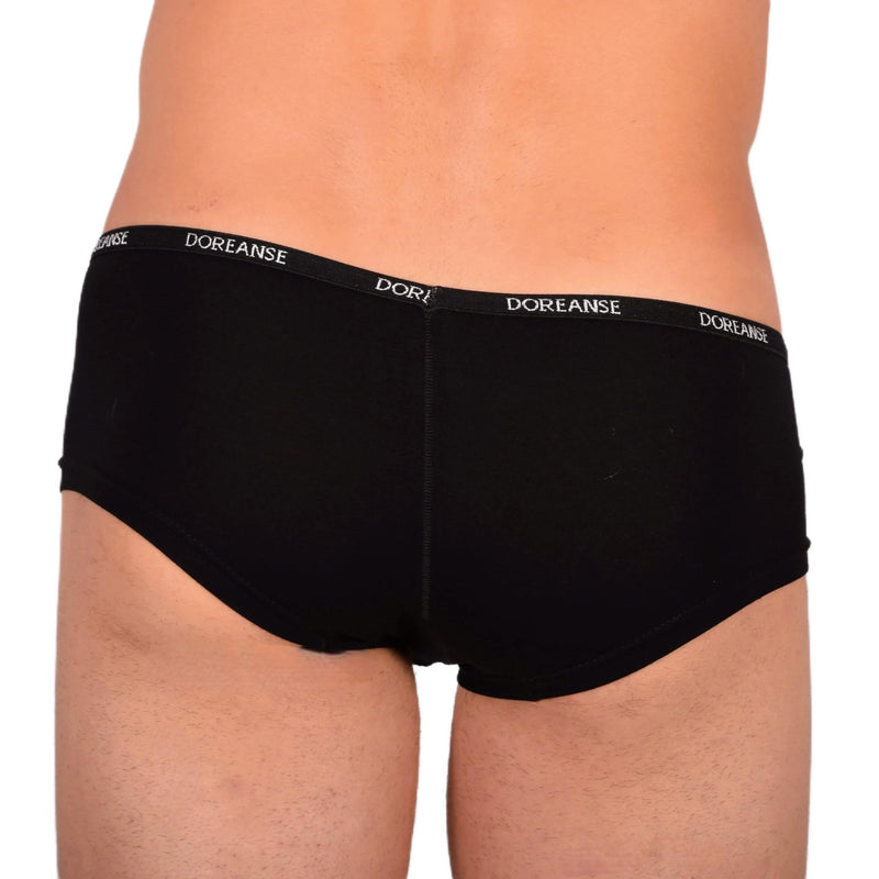 DOREANSE Boxer Hipster Mini Trunk Micro - Modal Black 1781 712