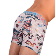 DOREANSE Boxer Poseidon Long Mens Boxers Trunk 1806 83