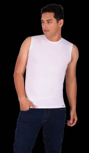 DOREANSE Classic Tank Top Muscle Tank White 2235 4A6